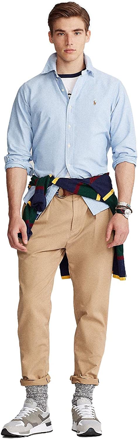 POLO RALPH LAUREN Men's Long Sleeve Classic Oxford Shirt