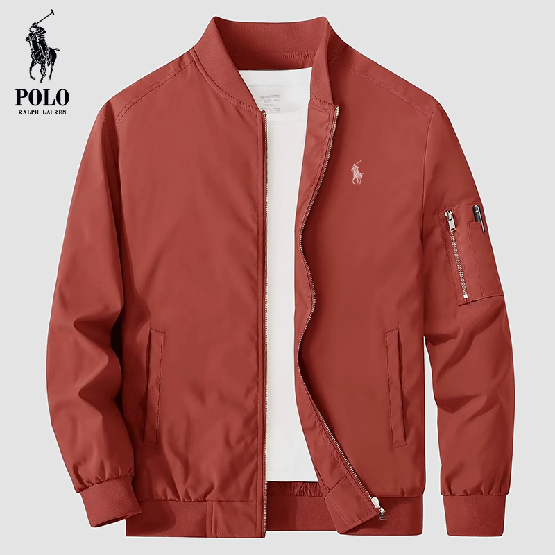 Ralph Lauren Men's Lightweight Windproof Casual Bomber Jacket ( BUY MORE SAVE MORE )