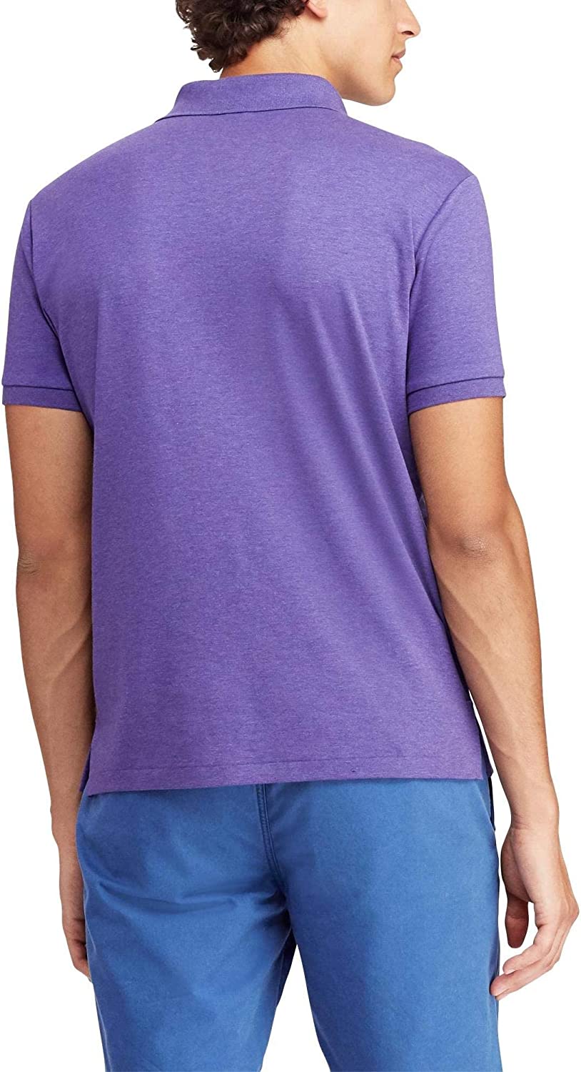 POLO RALPH LAUREN Men's Short Sleeve Knit Pima Polo