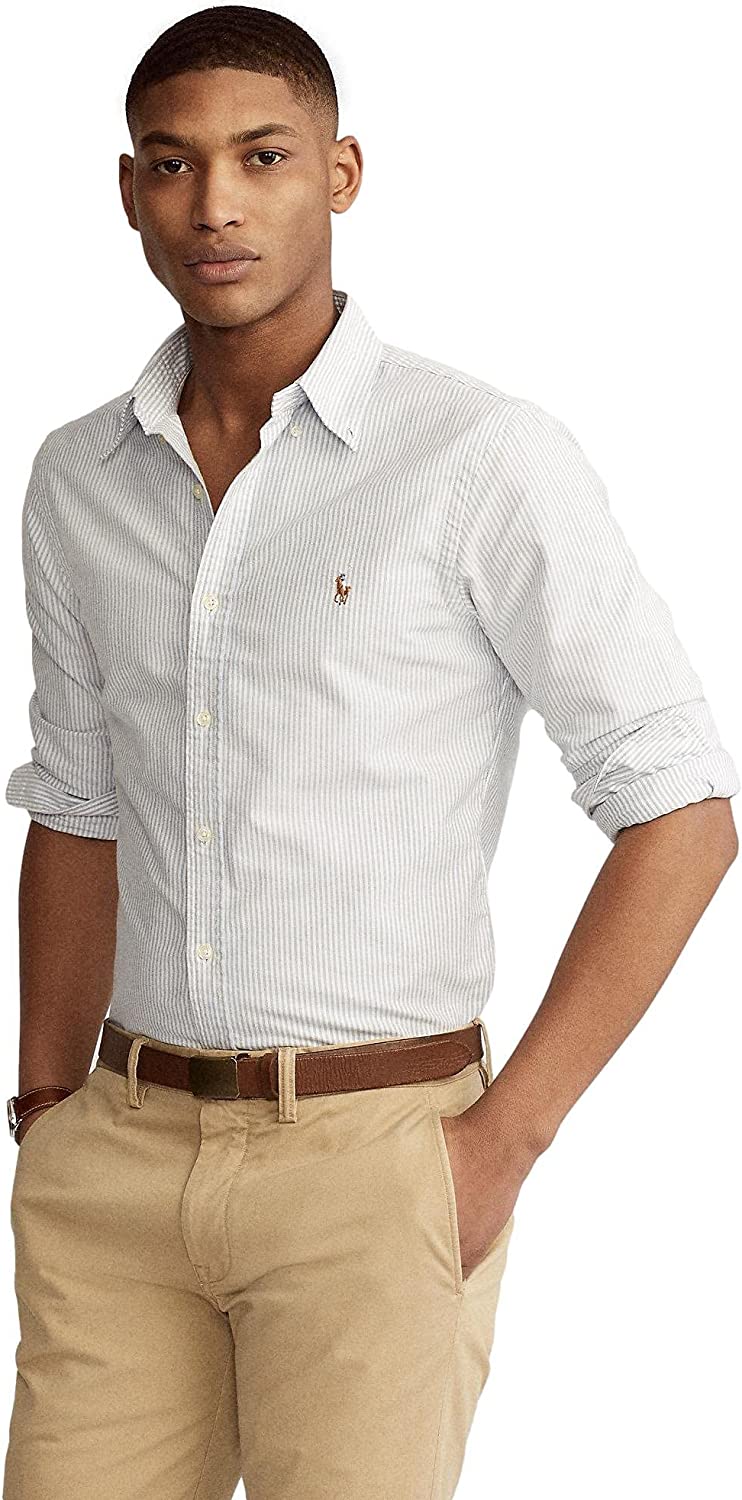 POLO RALPH LAUREN Men's Long Sleeve Classic Oxford Shirt