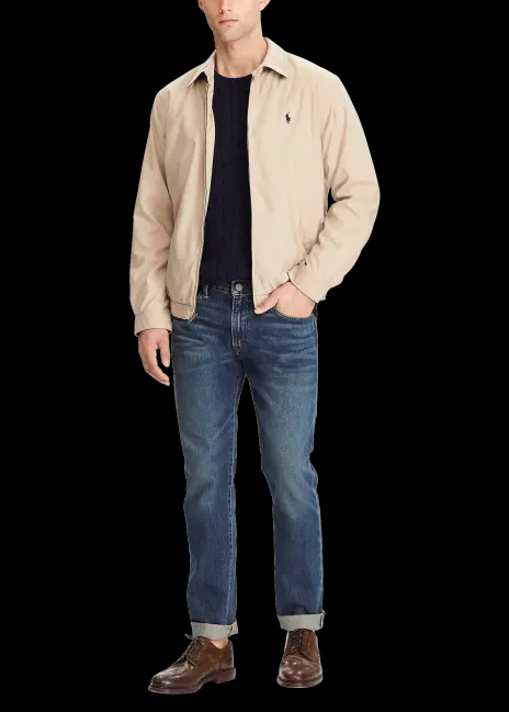 Ralph Lauren Men's Lightweight Casual Bi-Swing Jacket（Last day of limited time specials）