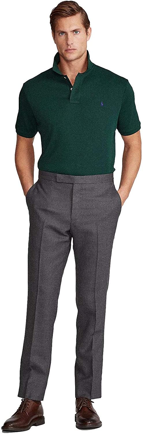 POLO RALPH LAUREN Men's Short Sleeve Knit Pima Polo