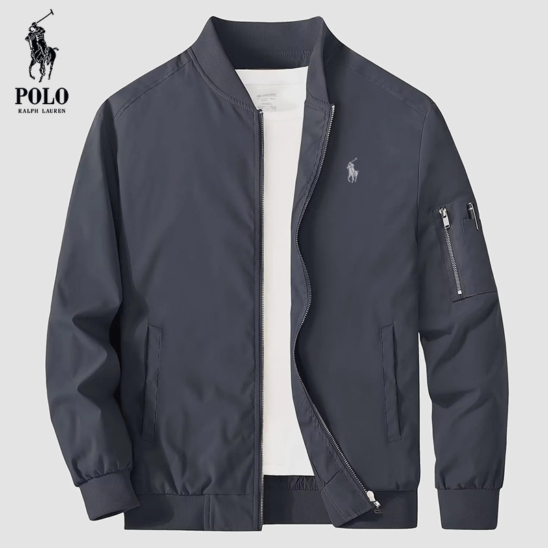 Ralph Lauren Men's Lightweight Windproof Casual Bomber Jacket ( BUY MORE SAVE MORE )