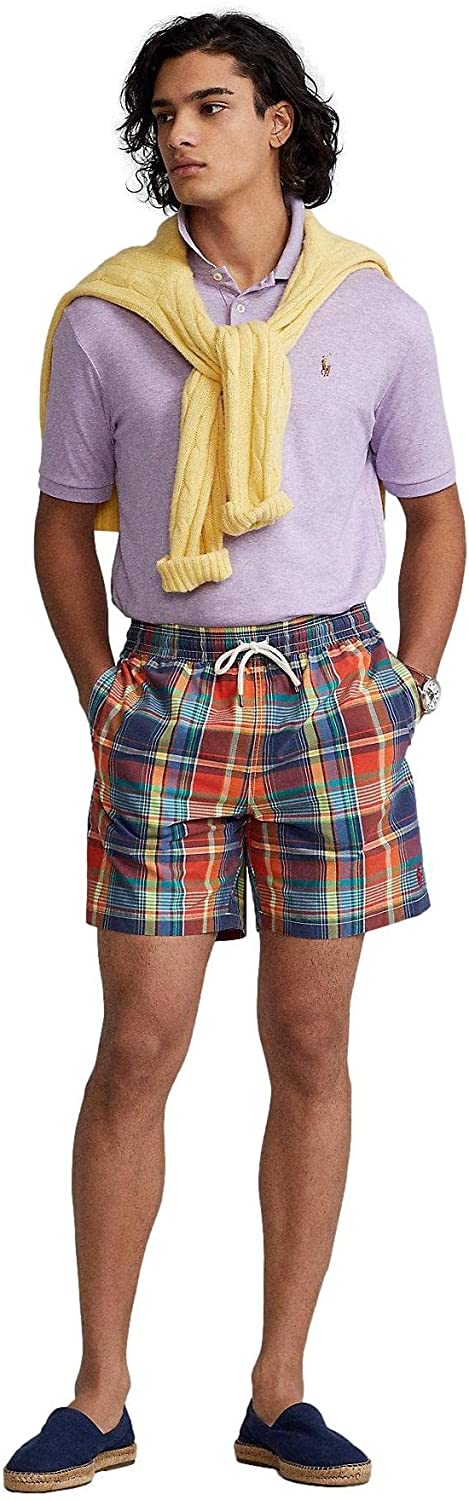 POLO RALPH LAUREN Men's Short Sleeve Knit Pima Polo
