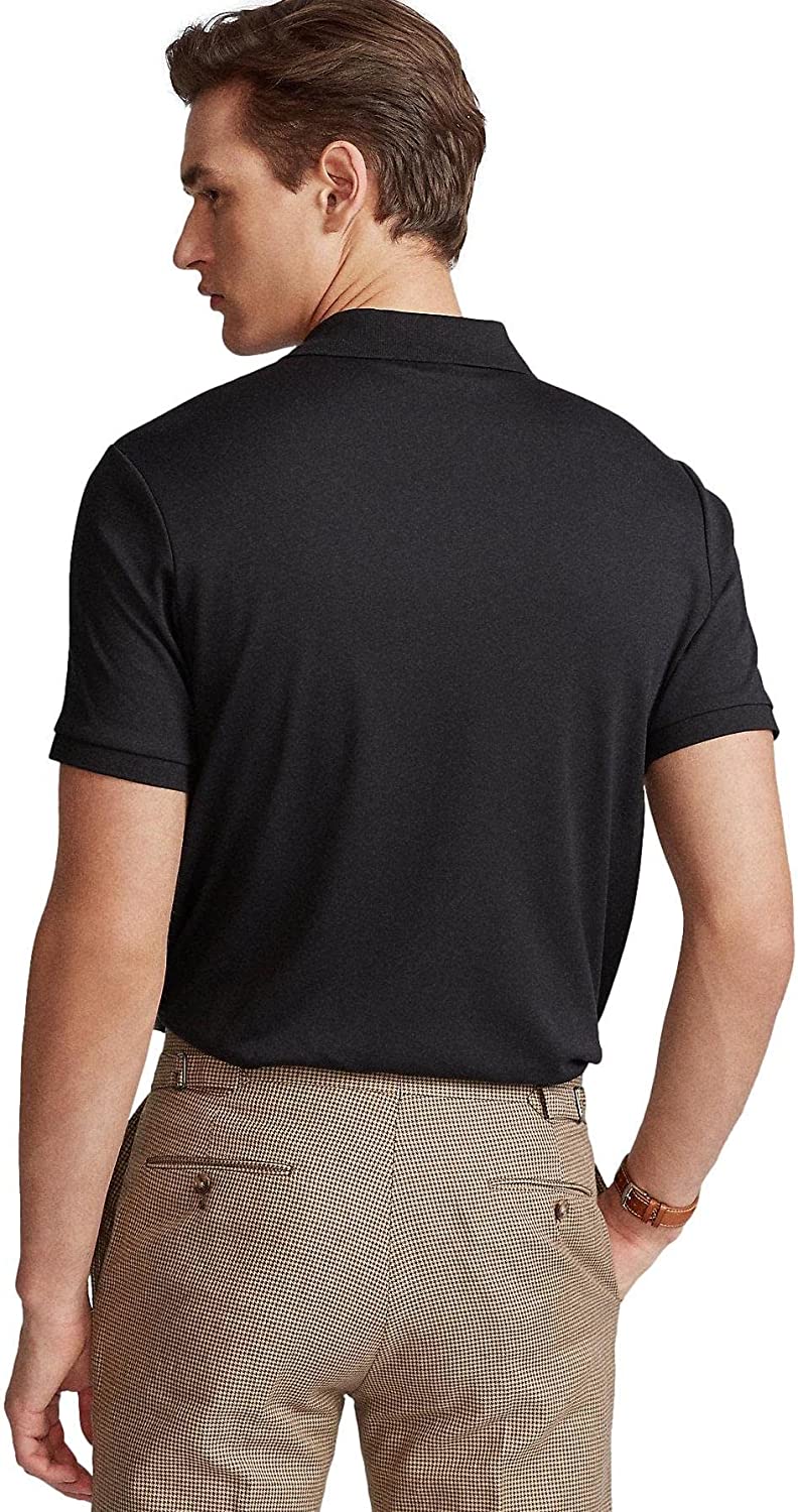 POLO RALPH LAUREN Men's Short Sleeve Knit Pima Polo