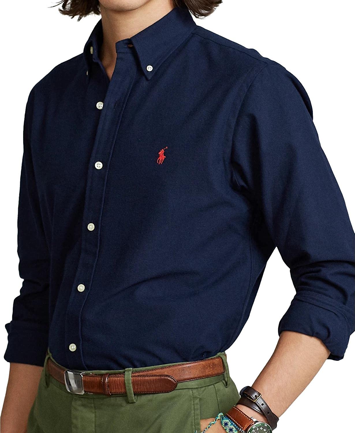 POLO RALPH LAUREN Men's Long Sleeve Classic Oxford Shirt