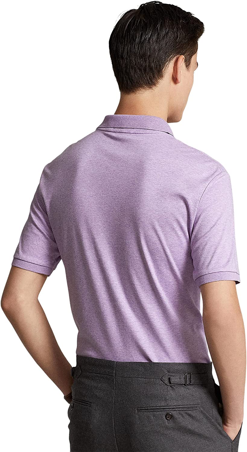 POLO RALPH LAUREN Men's Short Sleeve Knit Pima Polo