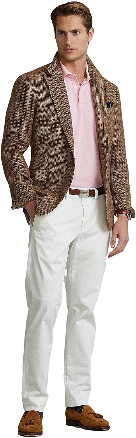 POLO RALPH LAUREN Men's Short Sleeve Knit Pima Polo