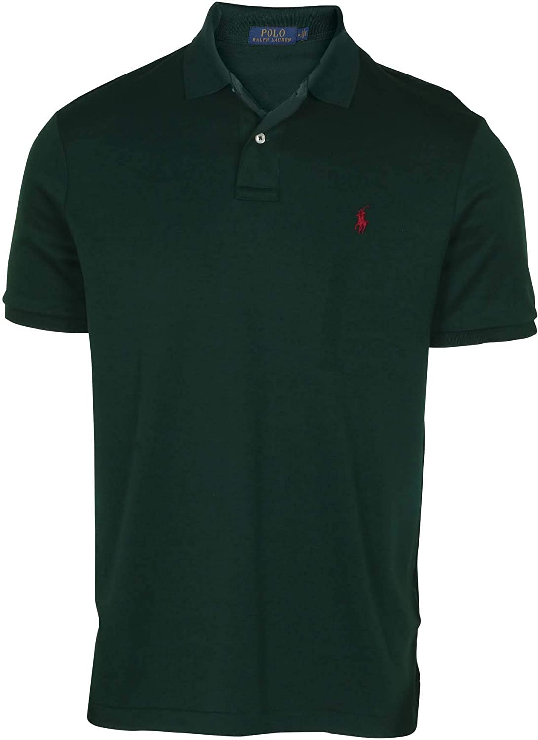 POLO RALPH LAUREN Men's Short Sleeve Knit Pima Polo