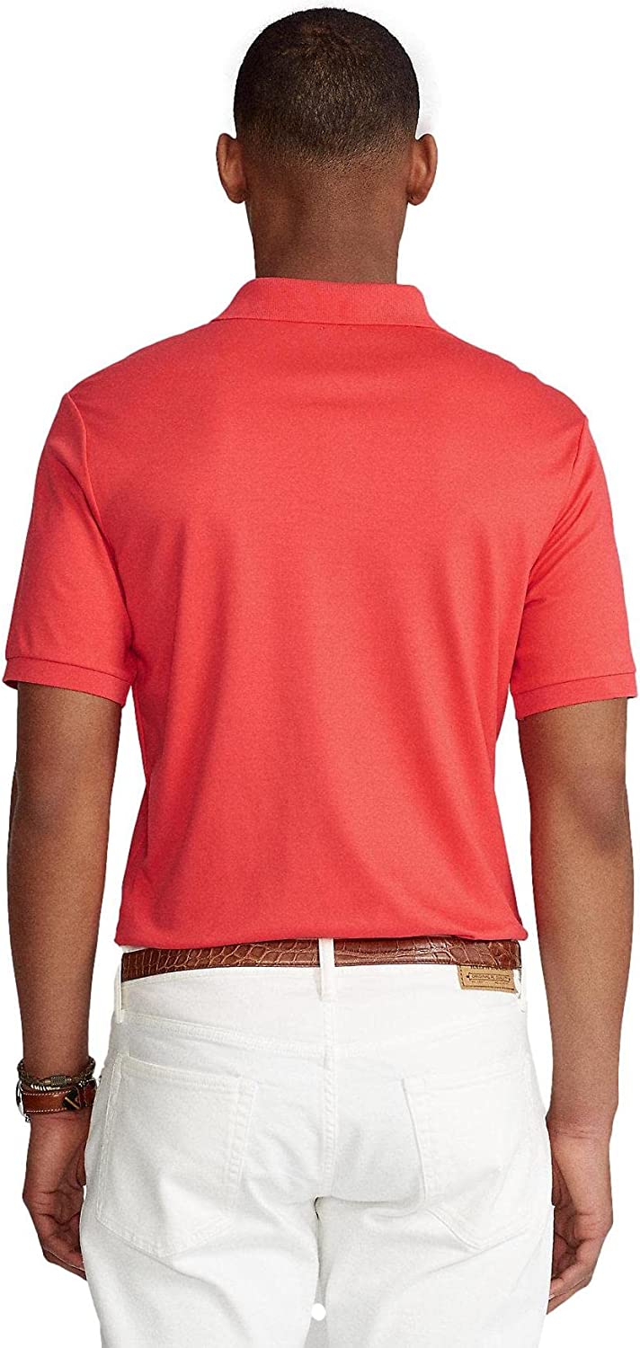 POLO RALPH LAUREN Men's Short Sleeve Knit Pima Polo