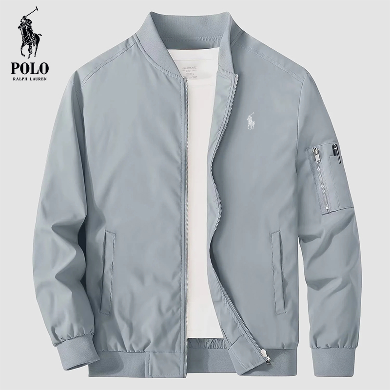 Ralph Lauren Men's Lightweight Windproof Casual Bomber Jacket ( BUY MORE SAVE MORE )
