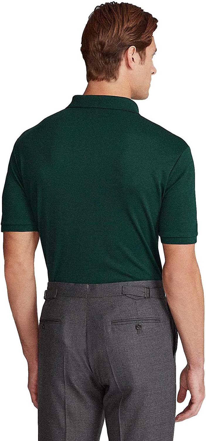 POLO RALPH LAUREN Men's Short Sleeve Knit Pima Polo