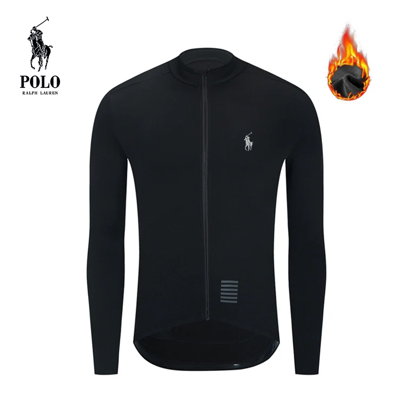 Ralph Lauren Men's Thermal Cycling Jersey Jacket