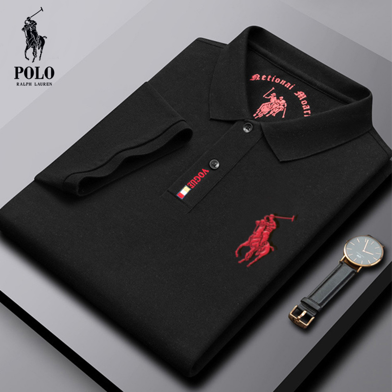 Ralph Lauren Men's Classic Casual Oversized Polo Shirt