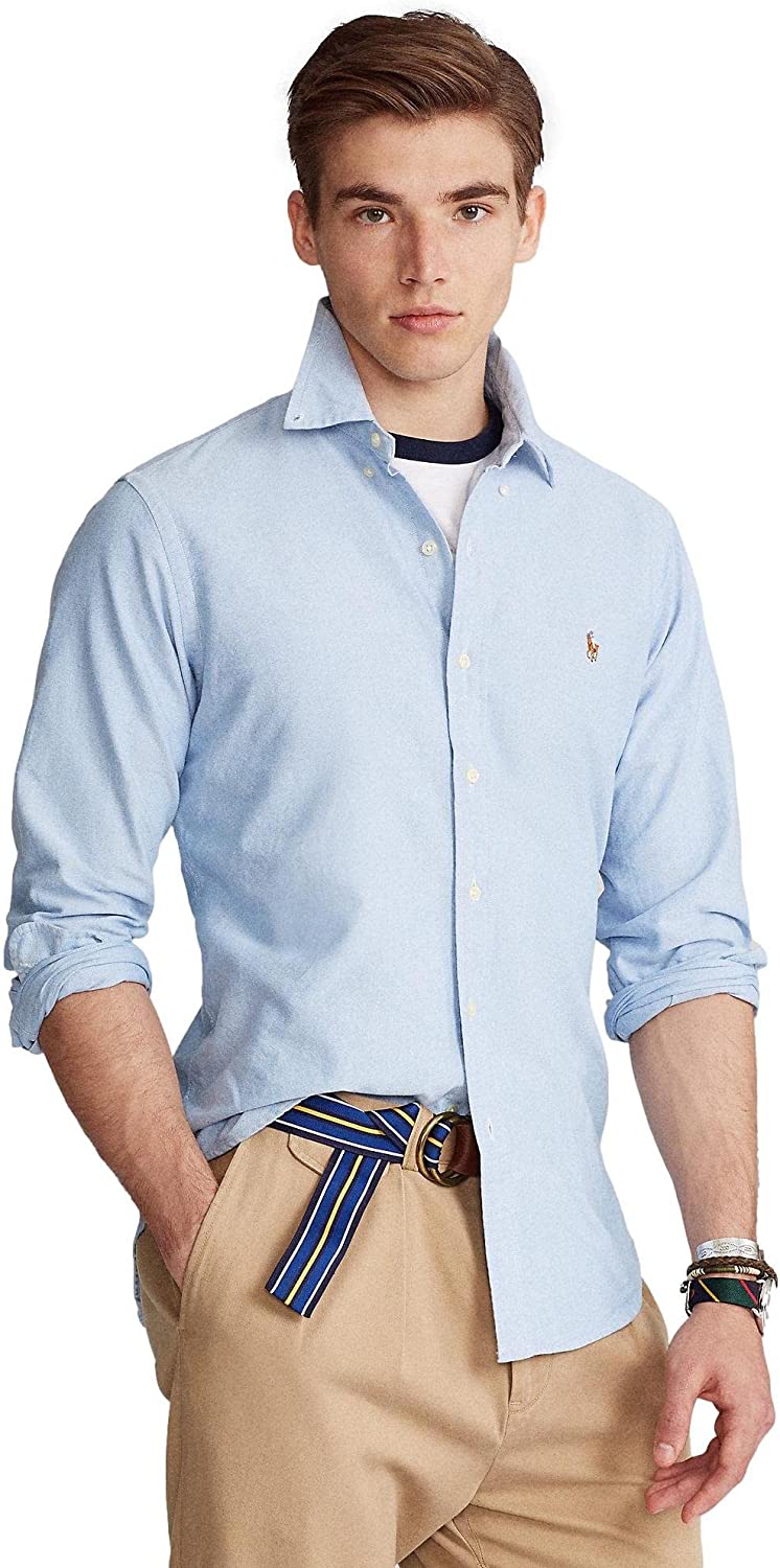 POLO RALPH LAUREN Men's Long Sleeve Classic Oxford Shirt