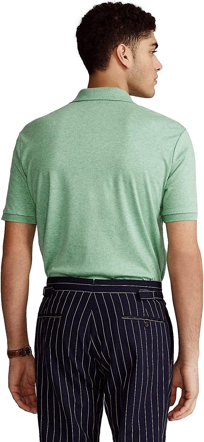 POLO RALPH LAUREN Men's Short Sleeve Knit Pima Polo