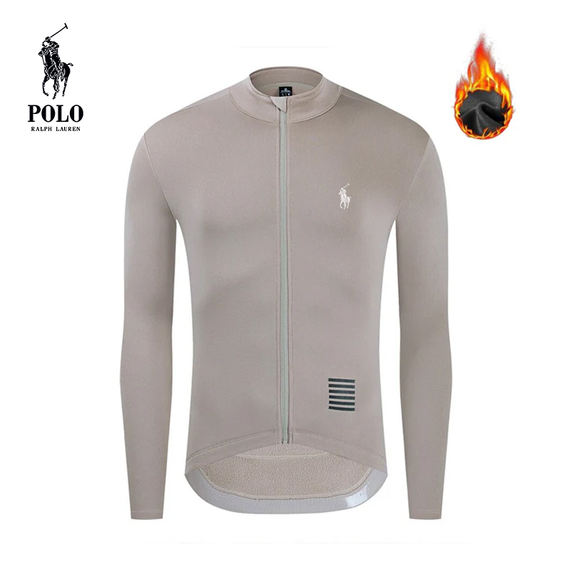 Ralph Lauren Men's Thermal Cycling Jersey Jacket
