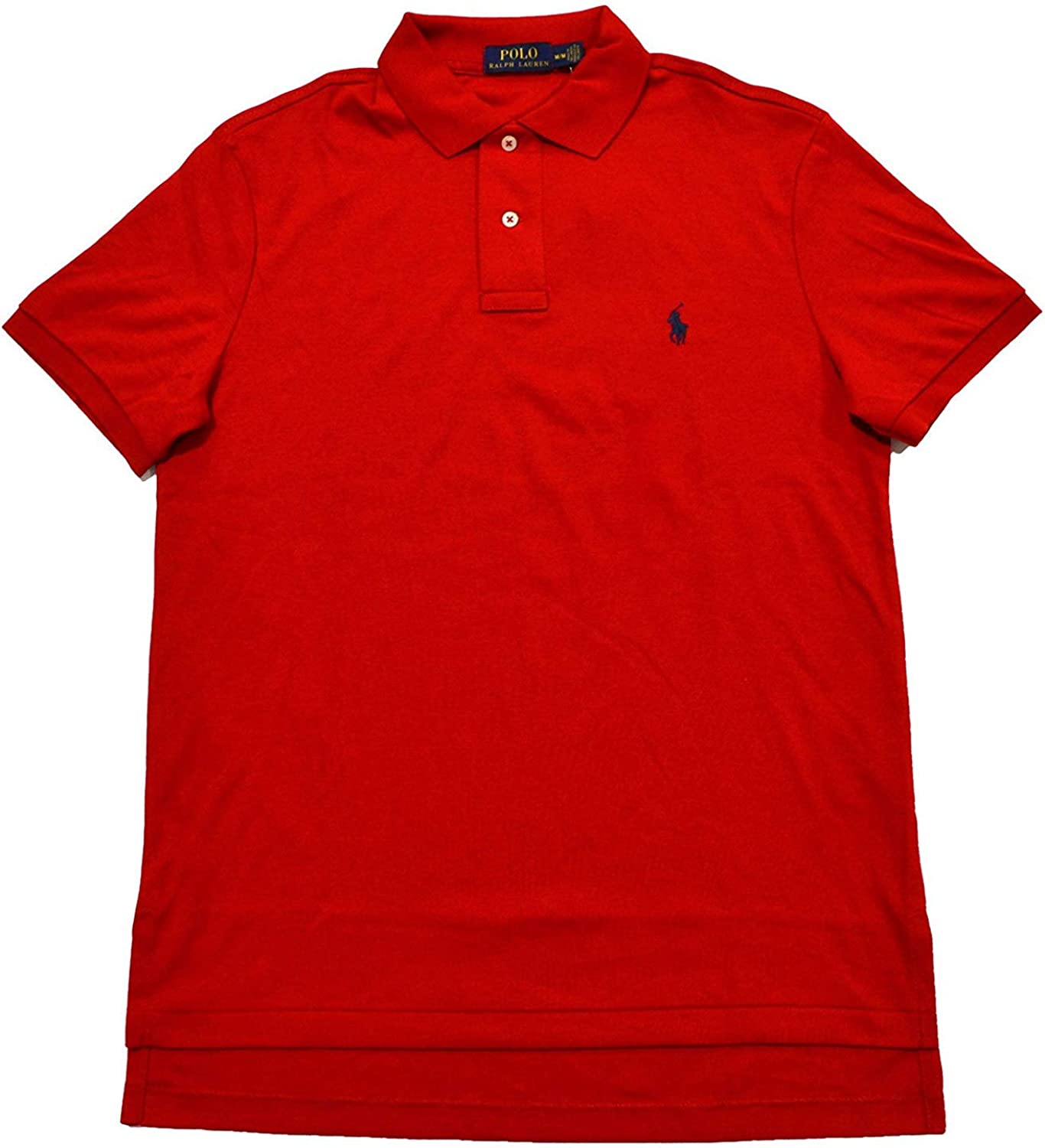 POLO RALPH LAUREN Men's Short Sleeve Knit Pima Polo