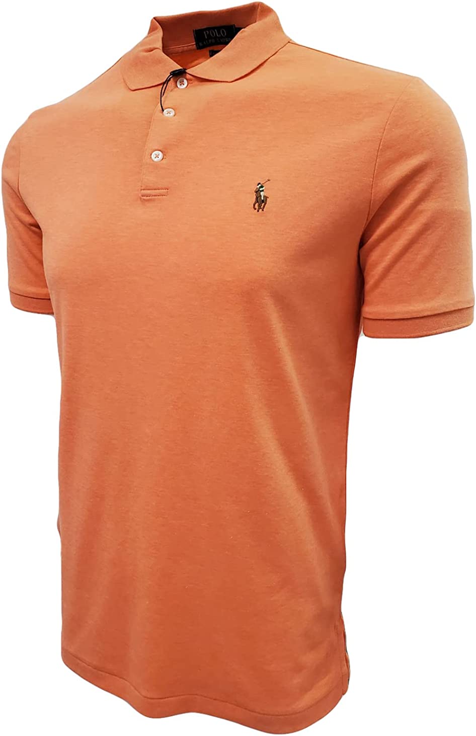 POLO RALPH LAUREN Men's Short Sleeve Knit Pima Polo