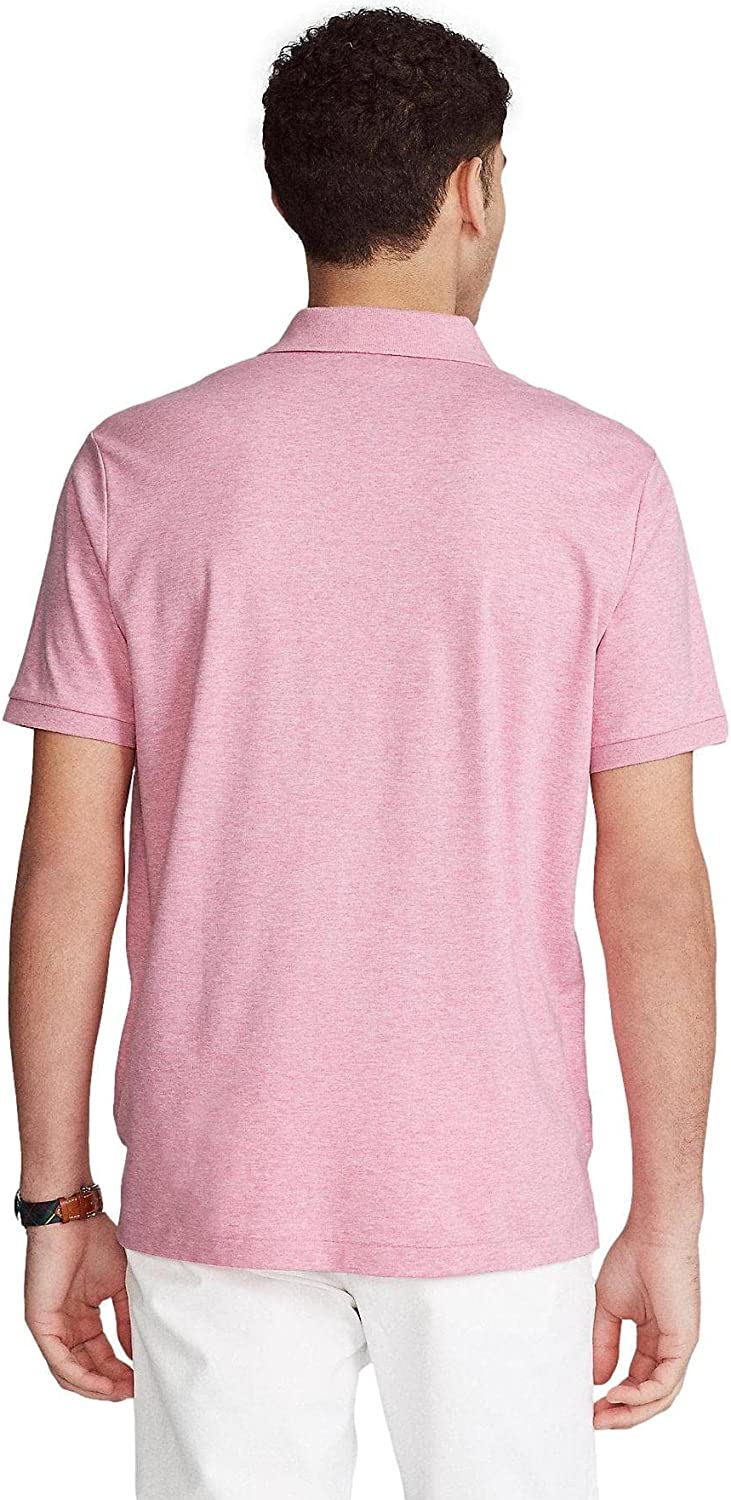 POLO RALPH LAUREN Men's Short Sleeve Knit Pima Polo