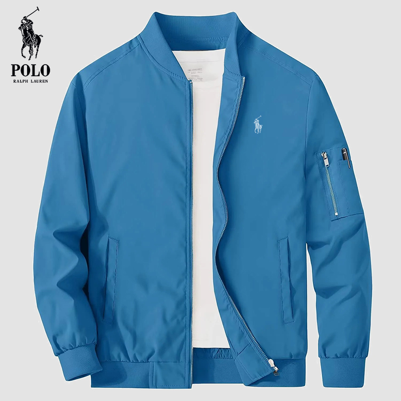 Ralph Lauren Men's Lightweight Windproof Casual Bomber Jacket ( BUY MORE SAVE MORE )