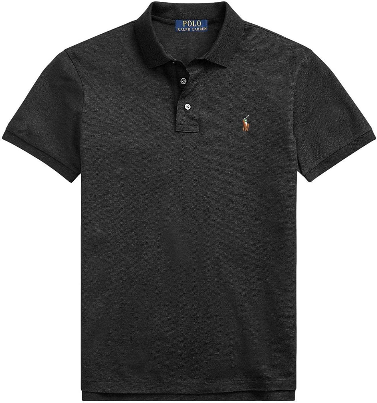 POLO RALPH LAUREN Men's Short Sleeve Knit Pima Polo