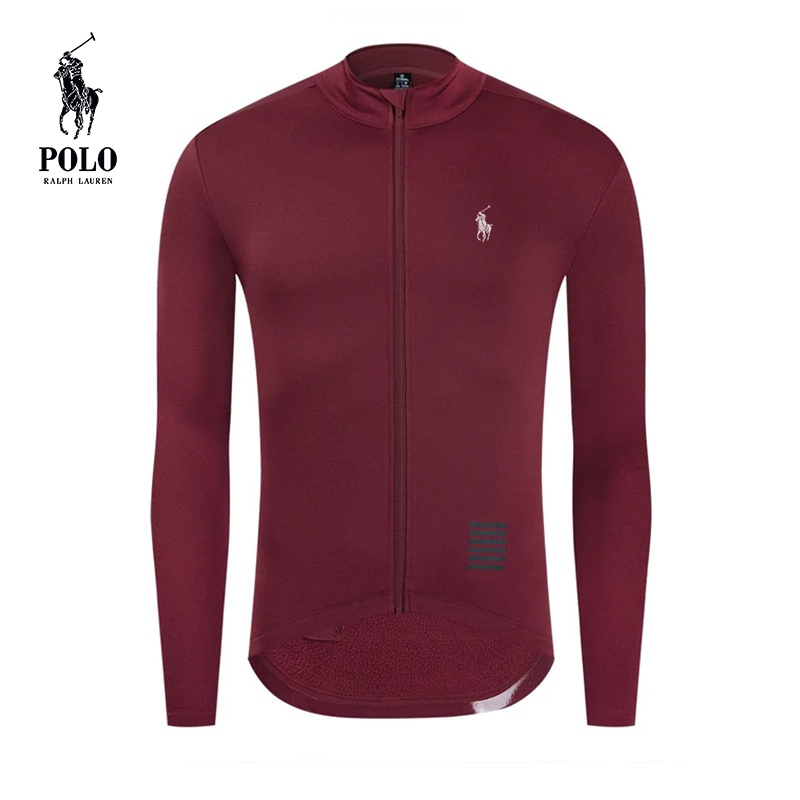 Ralph Lauren Men's Thermal Cycling Jersey Jacket