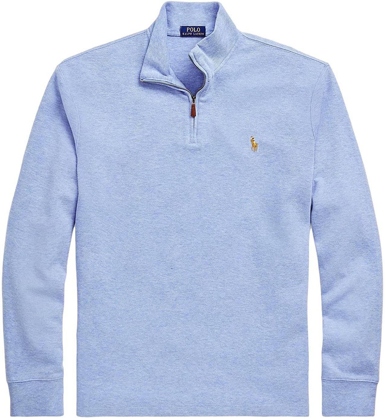 POLO RALPH LAUREN Men's Classic Estate-Rib Quarter-Zip Pullover Sweater