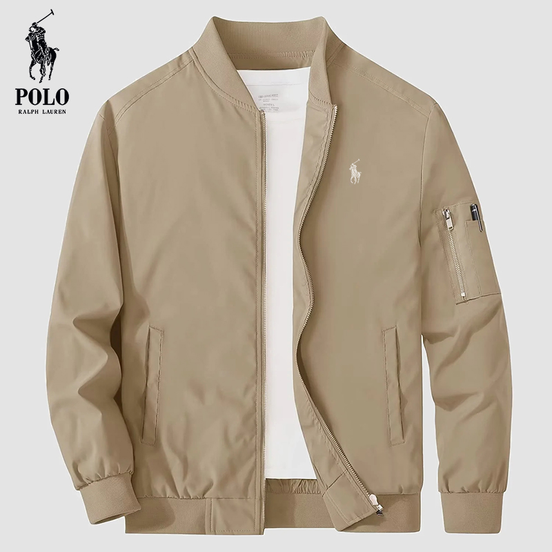 Ralph Lauren Men's Lightweight Windproof Casual Bomber Jacket ( BUY MORE SAVE MORE )