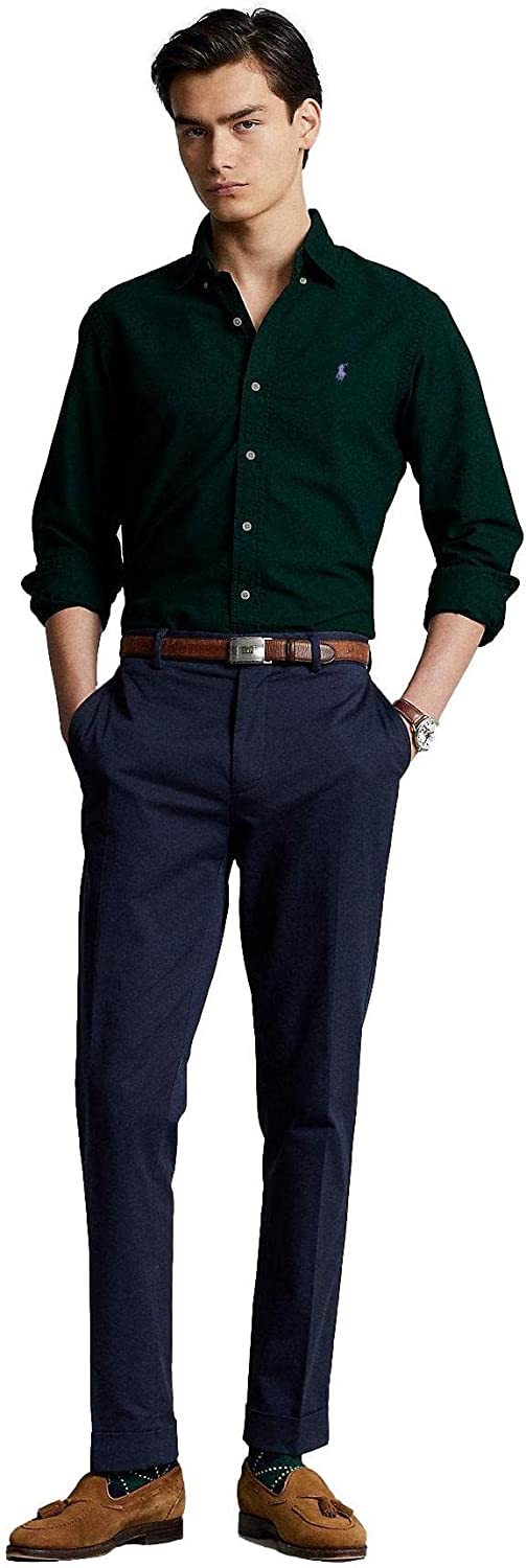 POLO RALPH LAUREN Men's Long Sleeve Classic Oxford Shirt