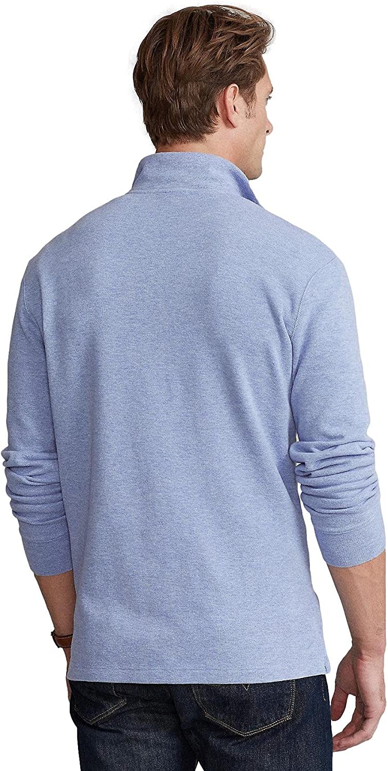POLO RALPH LAUREN Men's Classic Estate-Rib Quarter-Zip Pullover Sweater