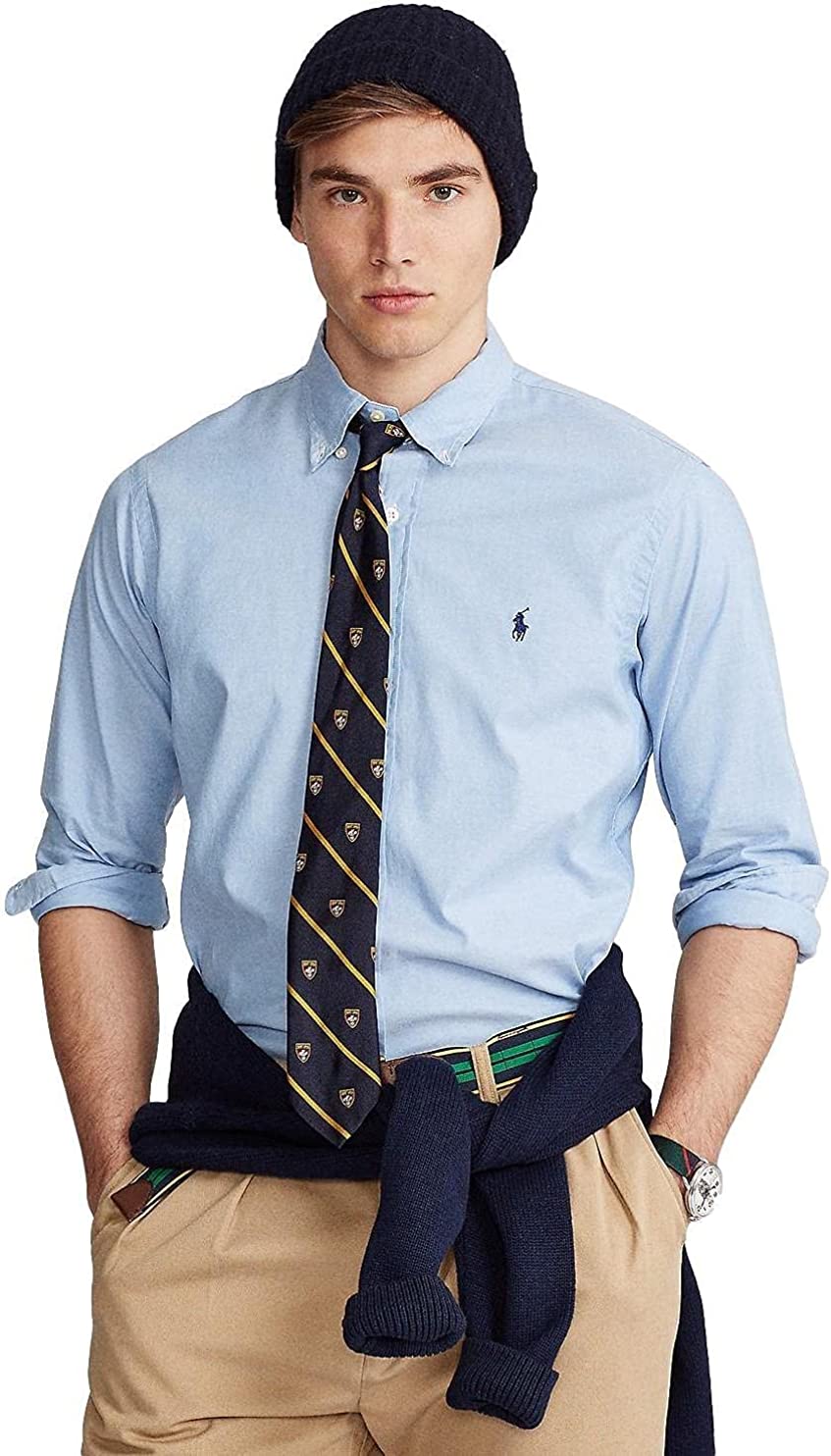 POLO RALPH LAUREN Men's Long Sleeve Classic Oxford Shirt