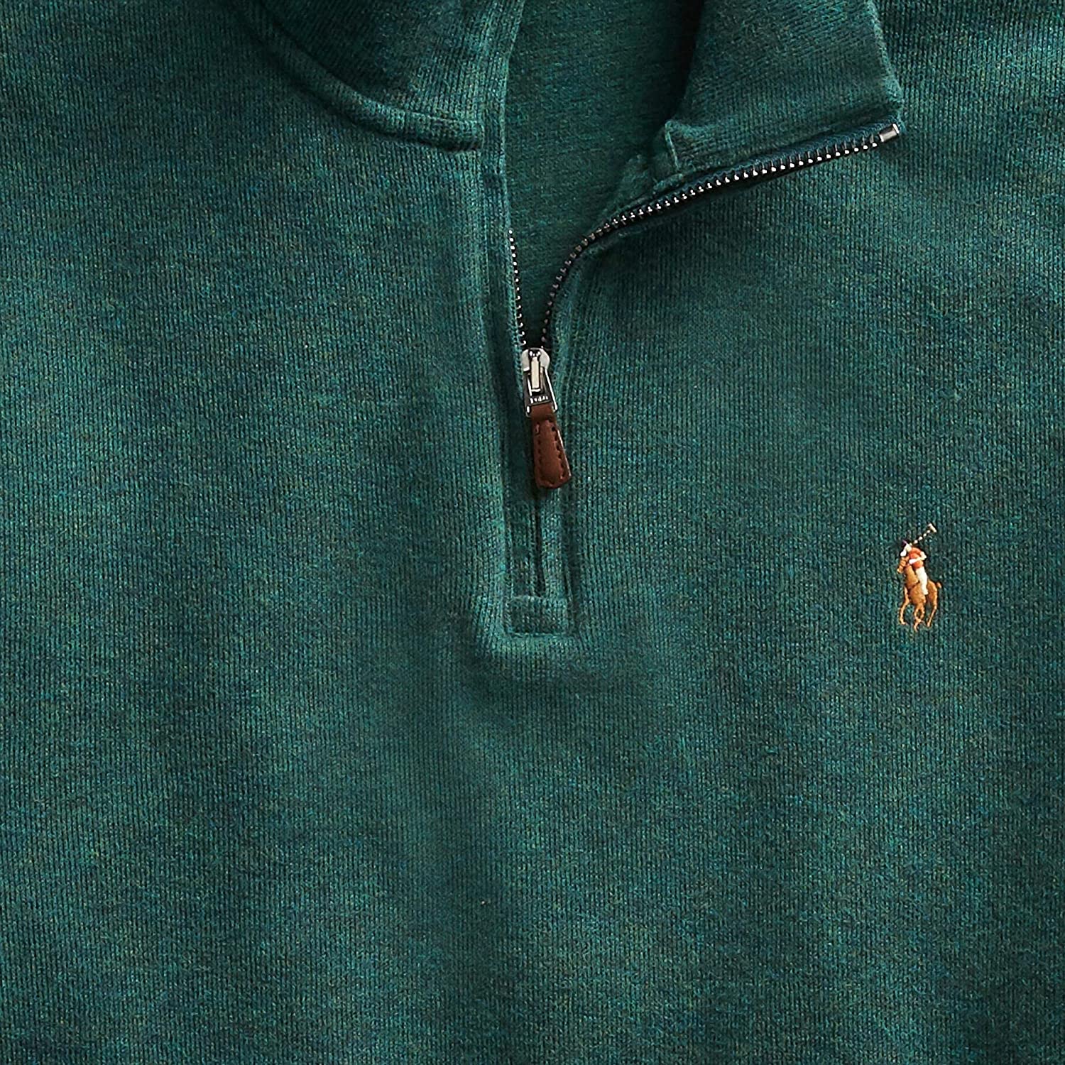 POLO RALPH LAUREN Men's Classic Estate-Rib Quarter-Zip Pullover Sweater