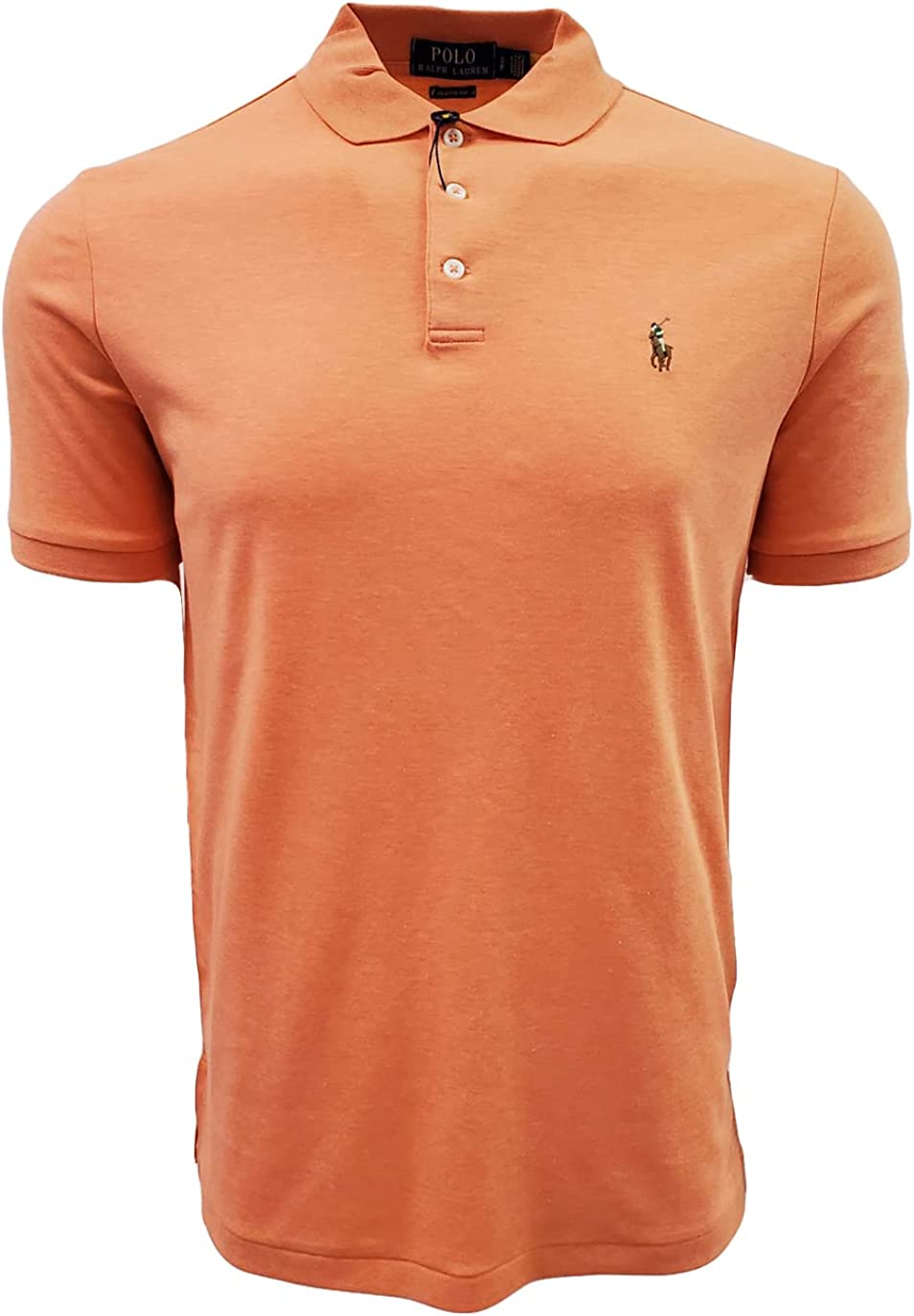POLO RALPH LAUREN Men's Short Sleeve Knit Pima Polo
