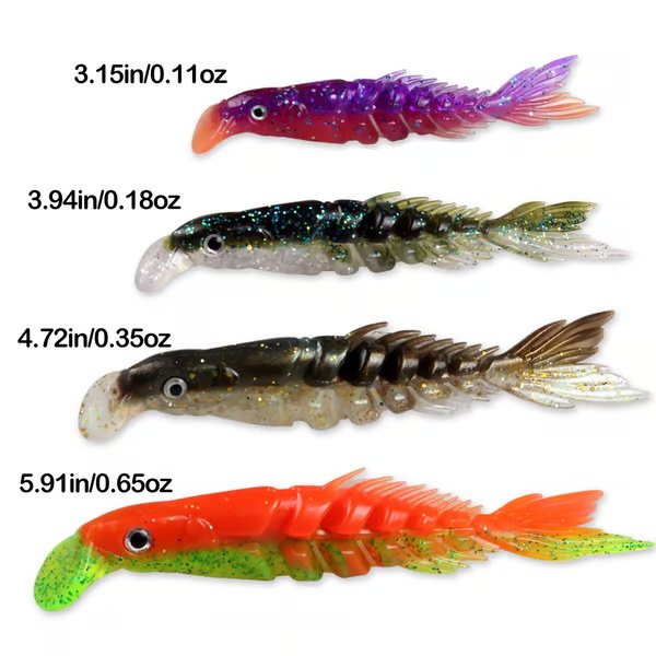 Multi Segments Soft Lures