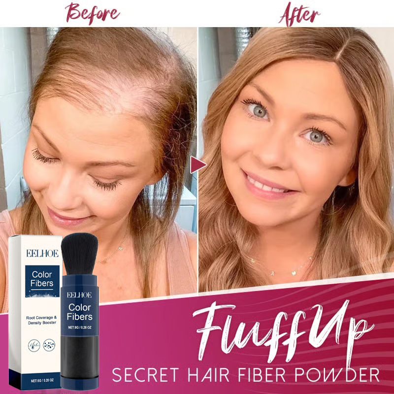 Last day 75% off- 🌸Fluffup Secret Hair Fiber Powder