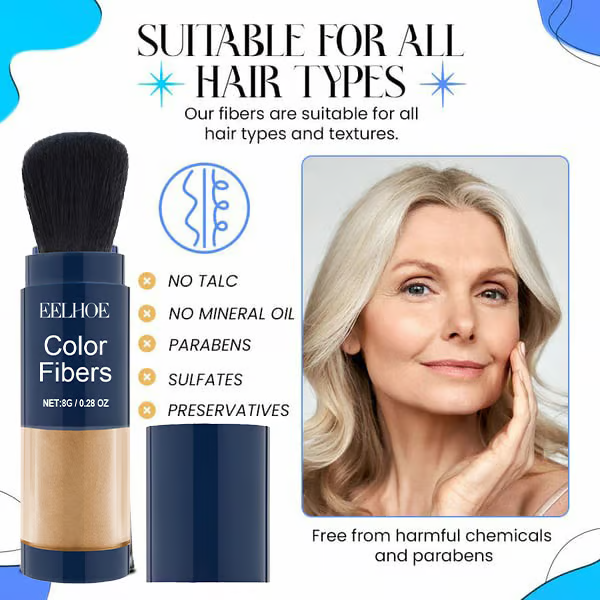 Last day 75% off- 🌸Fluffup Secret Hair Fiber Powder