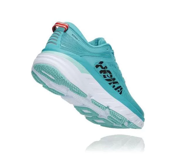 Women Bondi 7 AQUARELLE / EGGSHELL BLUE�?,<div class=""product-description""><!-- <section                class=""desc-box""                transform-if=""(info.sizeGuide)?? && info.sizeGuide != ''""                v-html=""info.sizeGuide""                ></section>--><section class=""desc-box richtext-box""><div class=""content"">Item No.<span class=""product-id"">1110519</span></div><div class=""content"">The most cushioned shoe in the HOKA road-shoe lineup