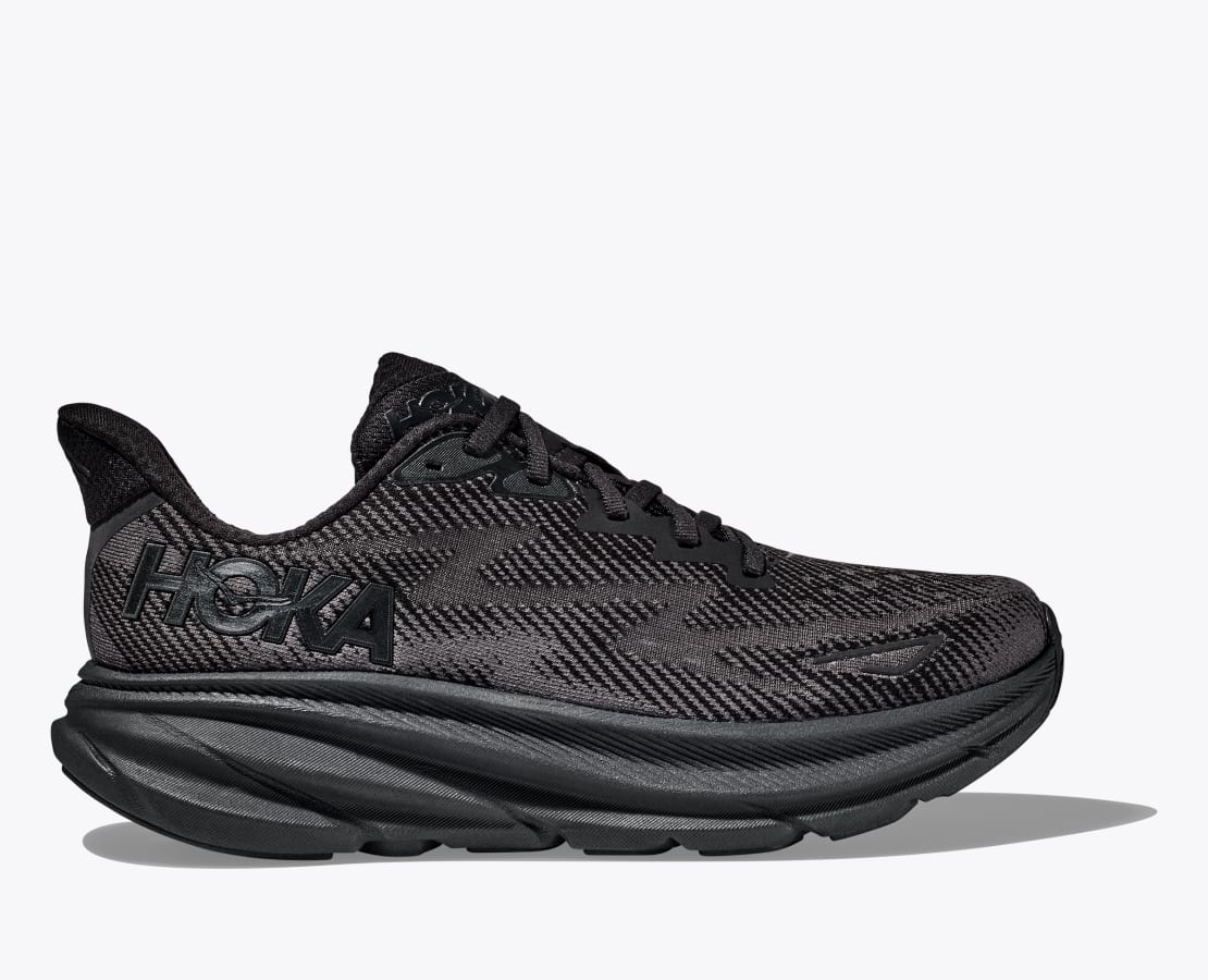 HOKA Clifton 9 Men's Black/Black