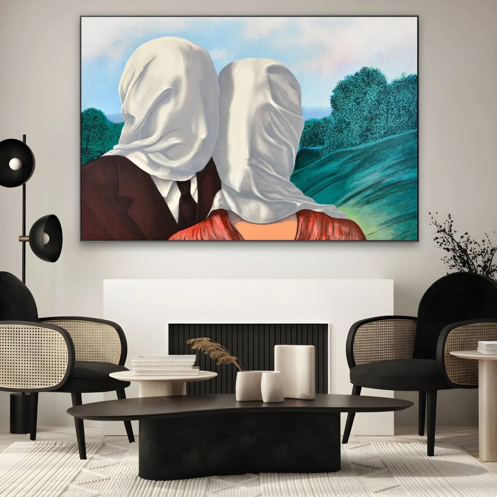 The Lovers II, Rene Magritte