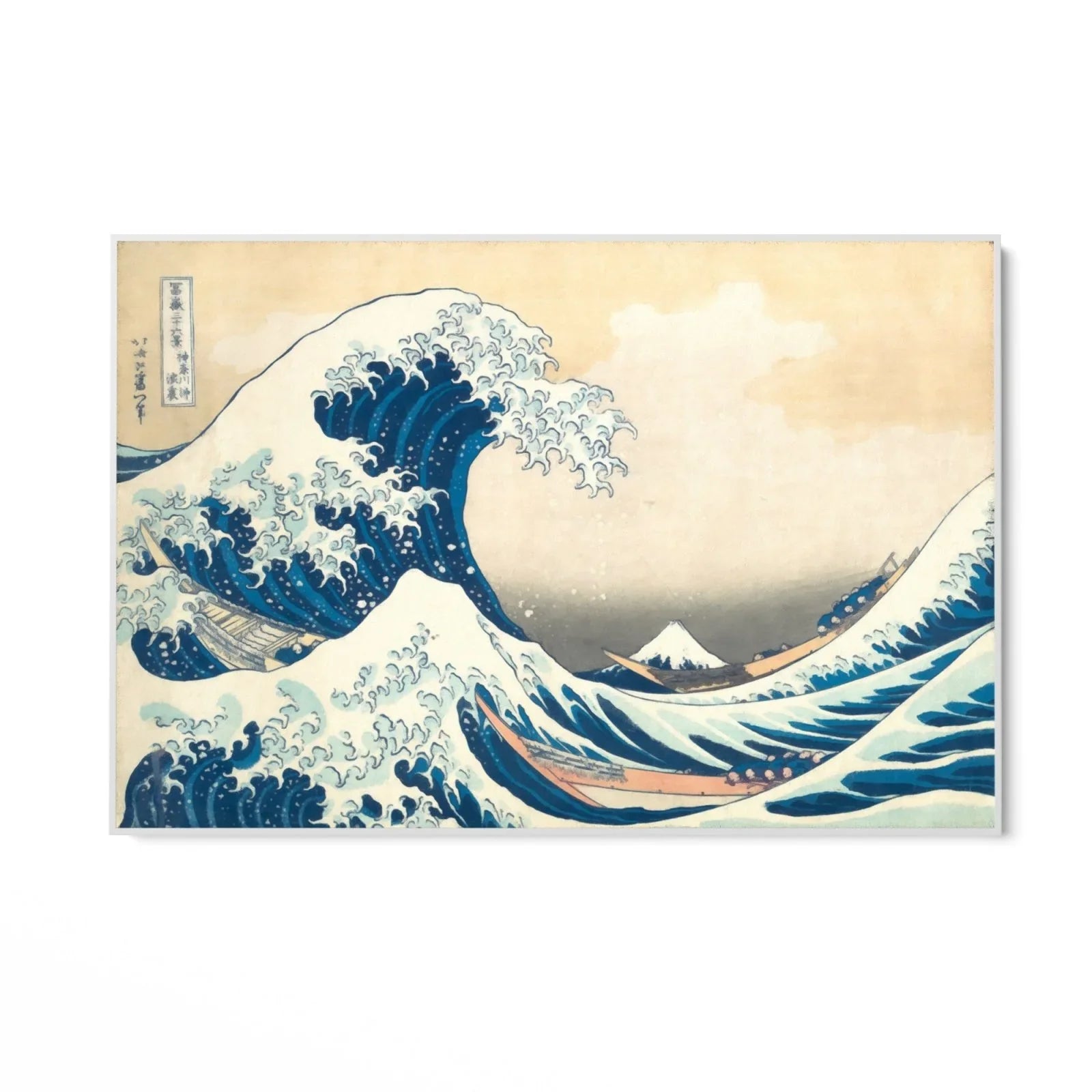 The long wave, Kanagawa