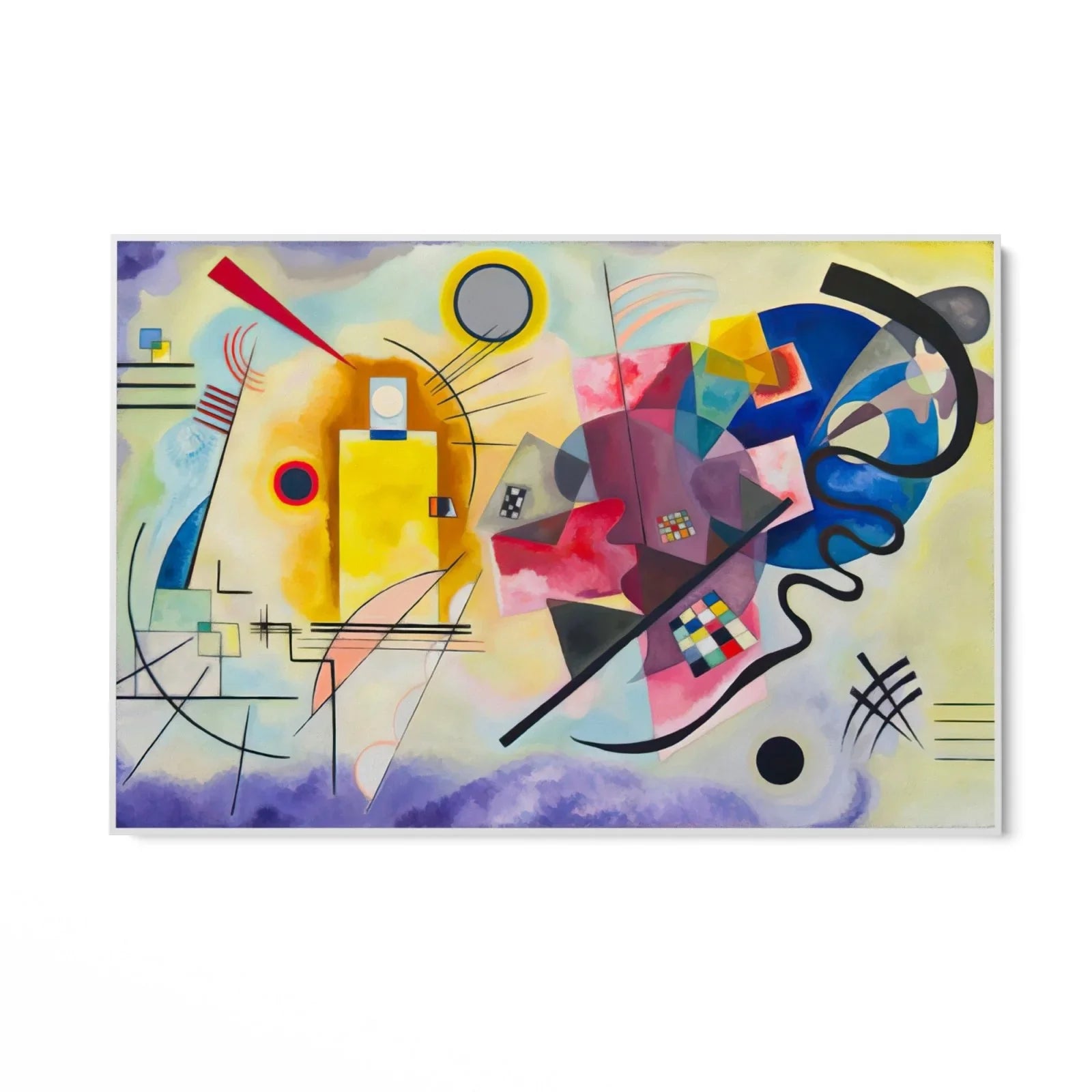 Yellow Red Blue, Wassily Kandinsky