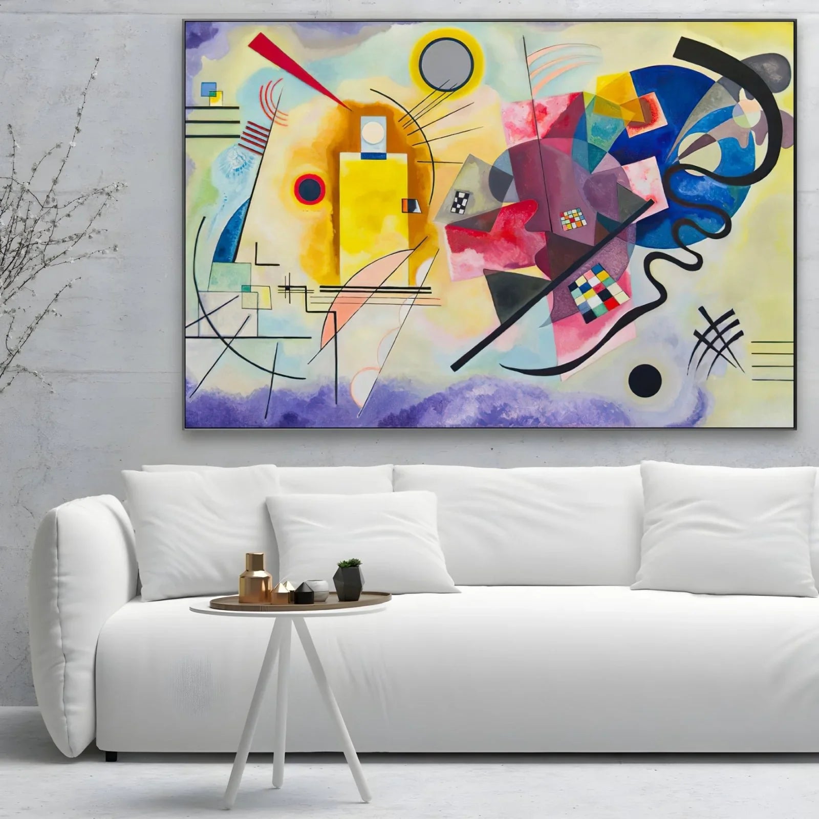 Yellow Red Blue, Wassily Kandinsky