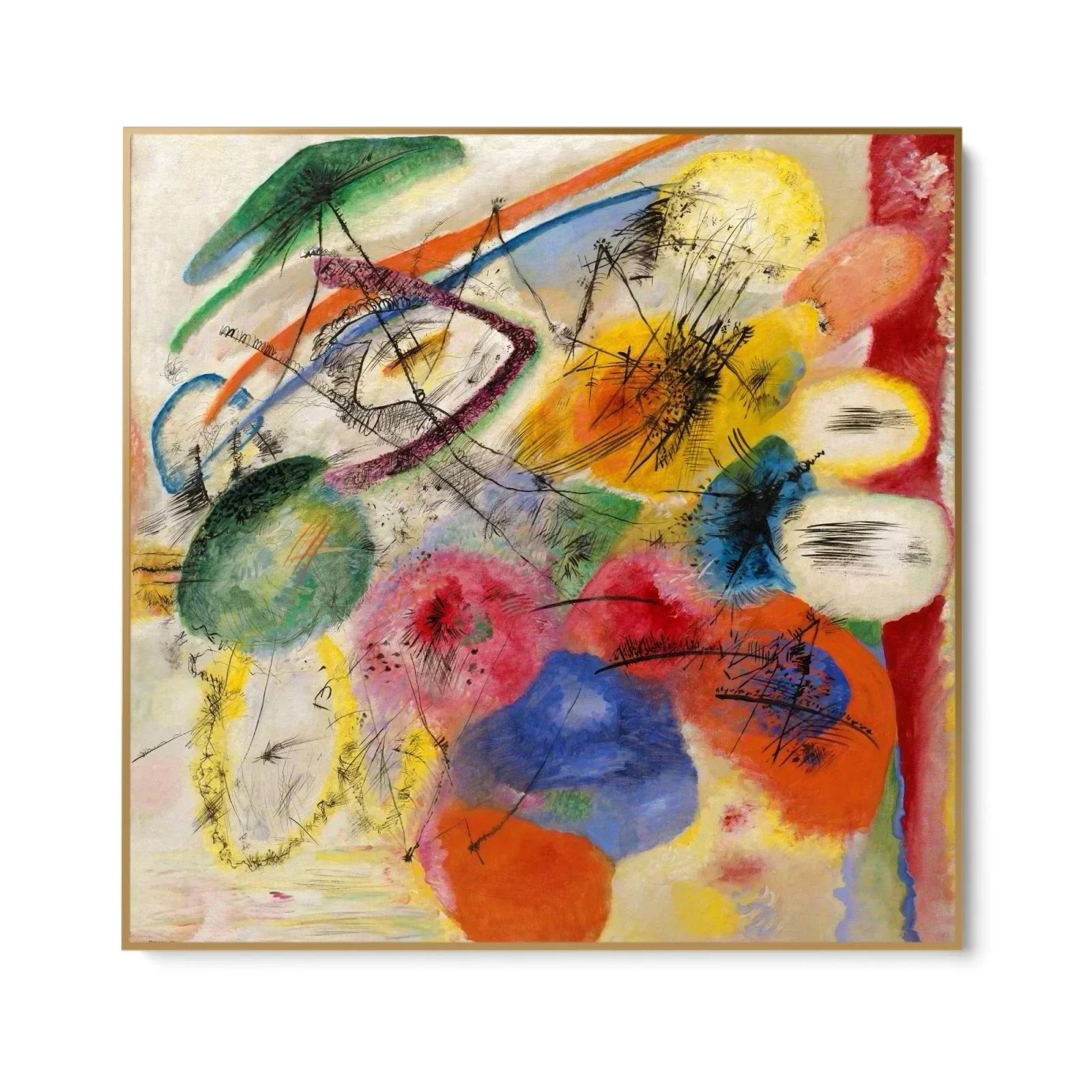 Black Traits, Wassily Kandinsky