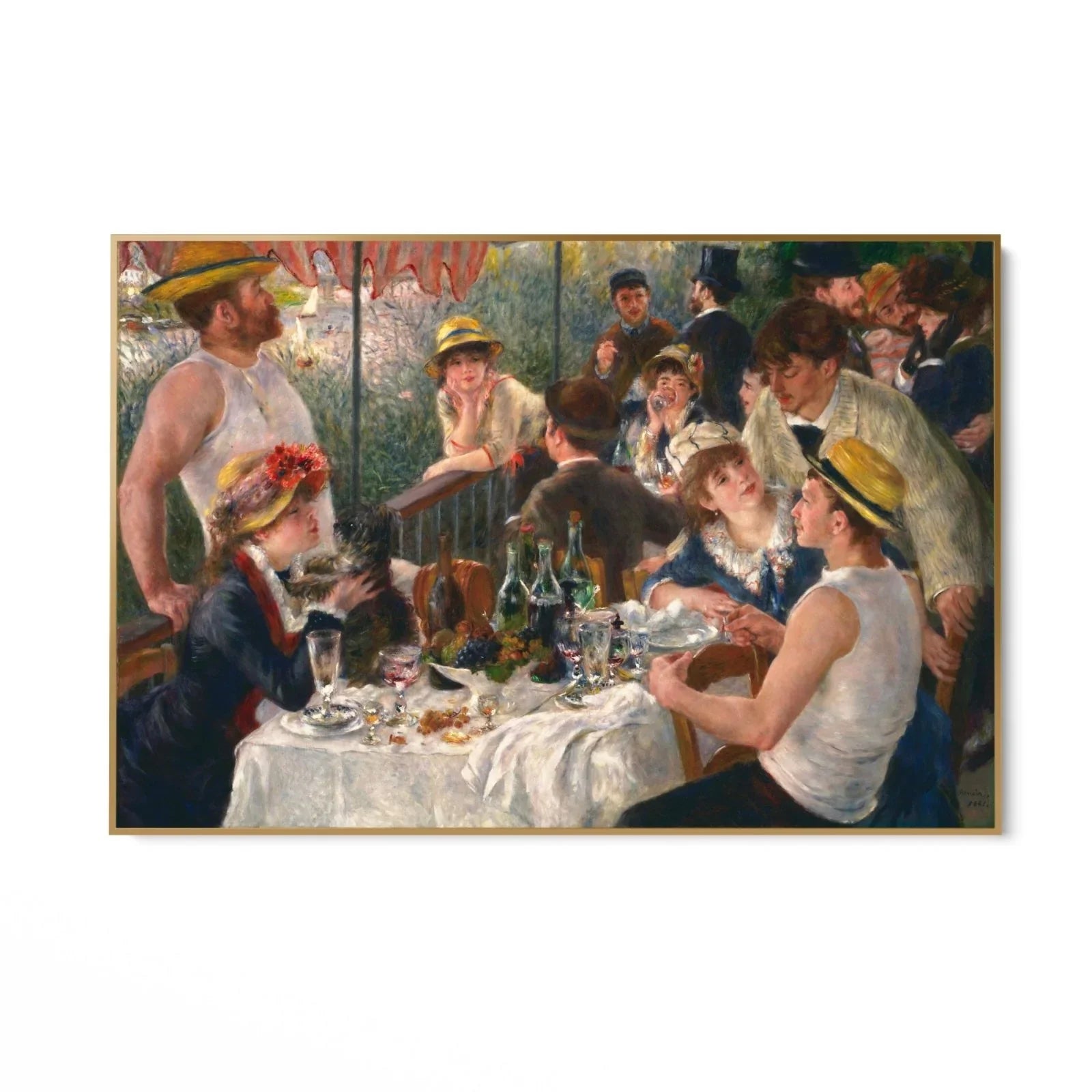 The boaters' lunch, Pierre-Auguste Renoir