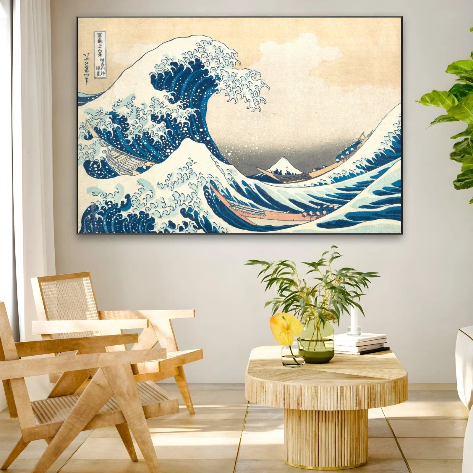 The long wave, Kanagawa