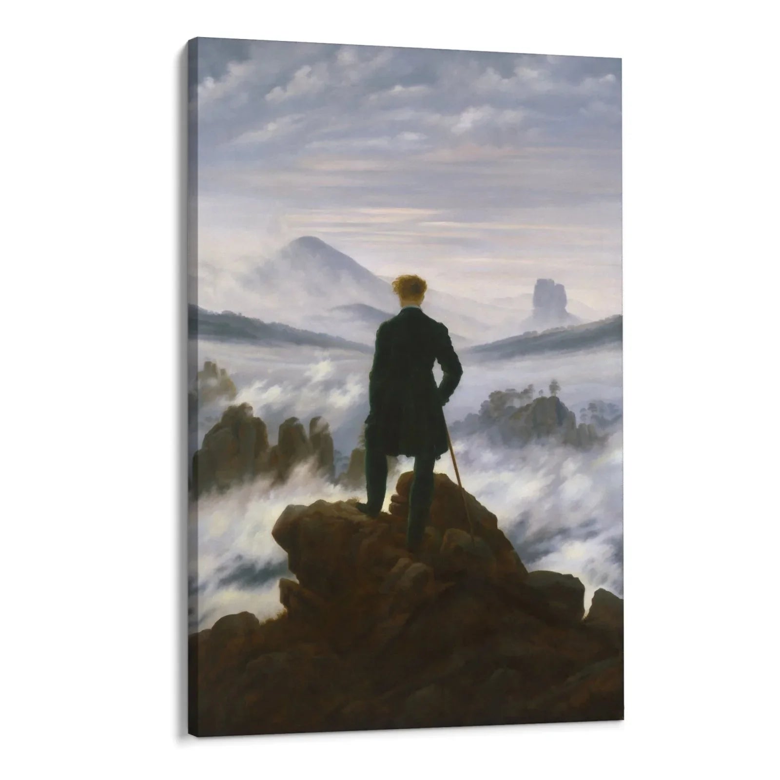 Wanderer on the Sea of ​​Fog, Friedrich