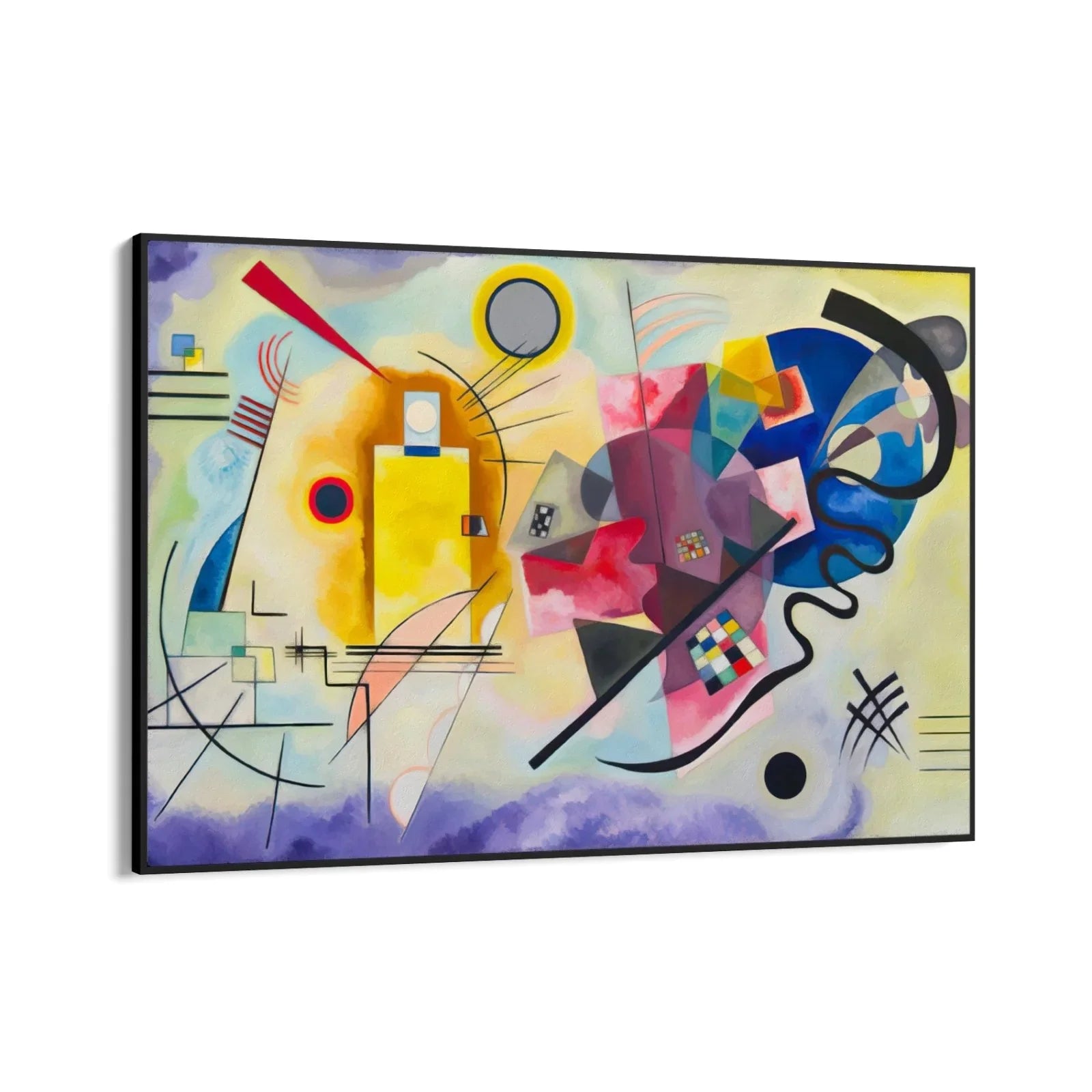 Yellow Red Blue, Wassily Kandinsky