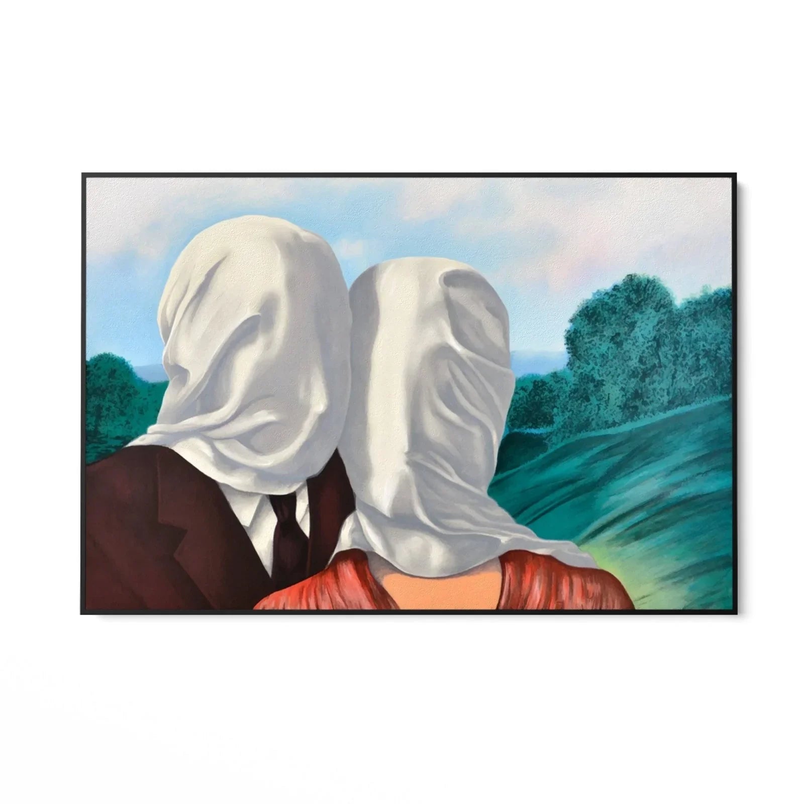 The Lovers II, Rene Magritte