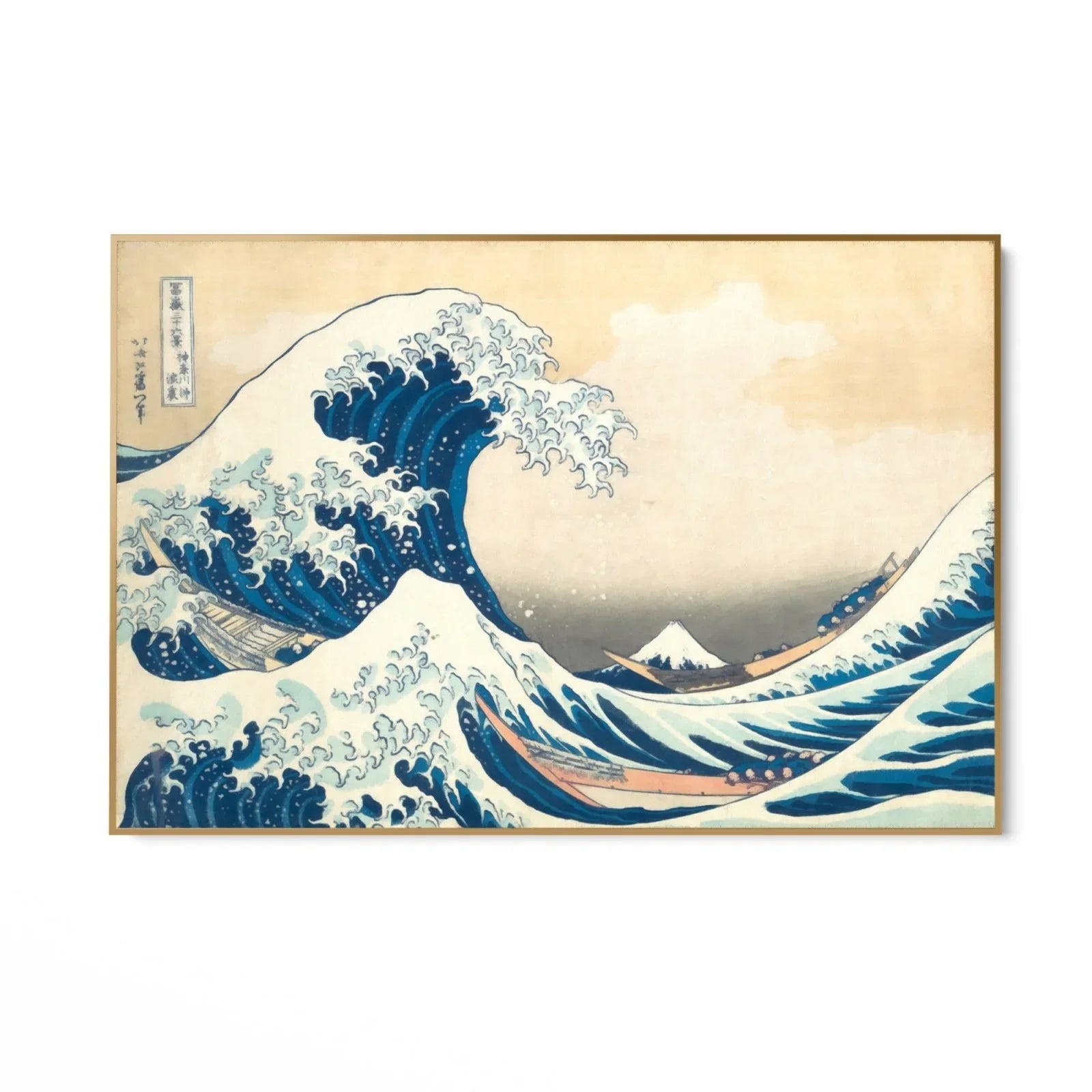 The long wave, Kanagawa